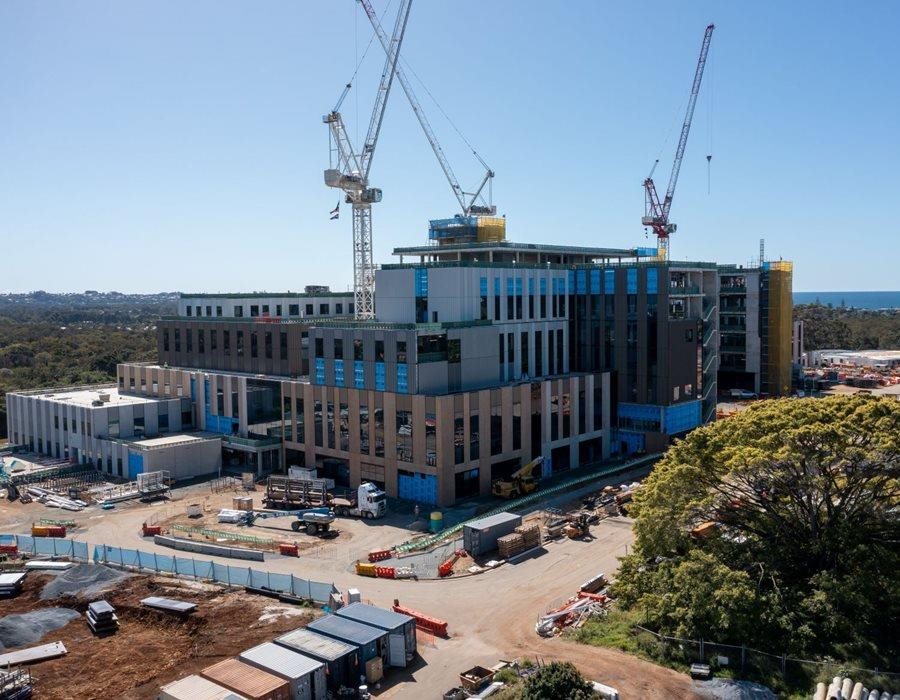 Tweed Valley Hospital site, August 2022